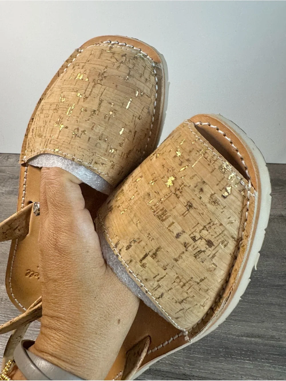 Castell Ciutadella Menorquinas Cork Sandals size 10/40 IMMACULATE $110